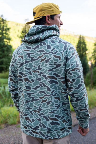 Burton Duck Camo Jacquard Grove Fleece Jacket - Men