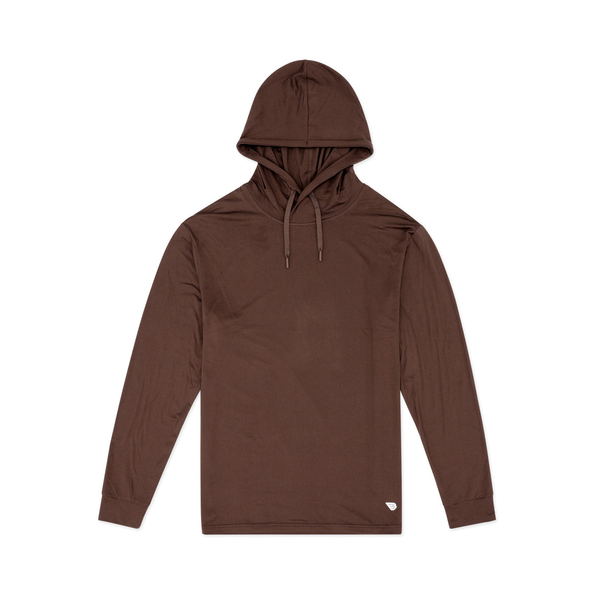 Performance Hoodie - Heather Brown