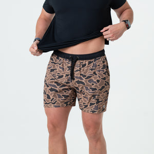 Athletic Short - Gauge Camo - Black Liner