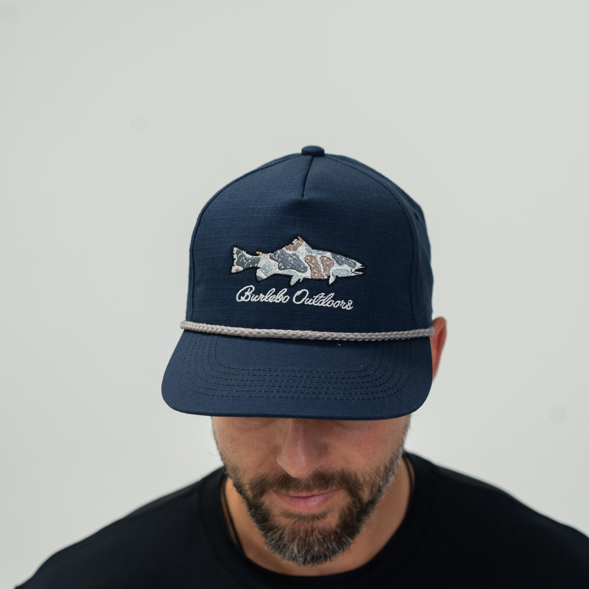 Cap - Camo Fish - Navy