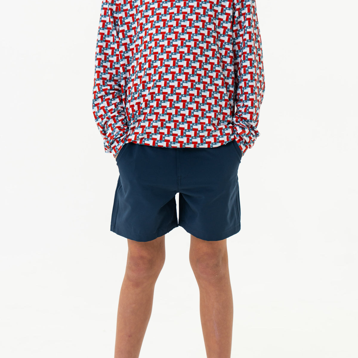 Youth Everyday Short - Deep Water Navy - Mayan Pocket