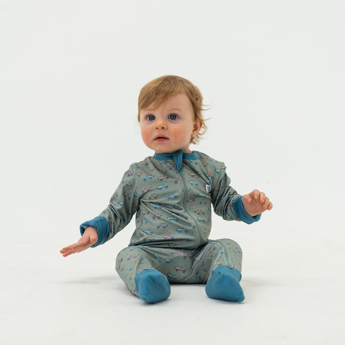 Baby Zip Up - Vintage Cruiser