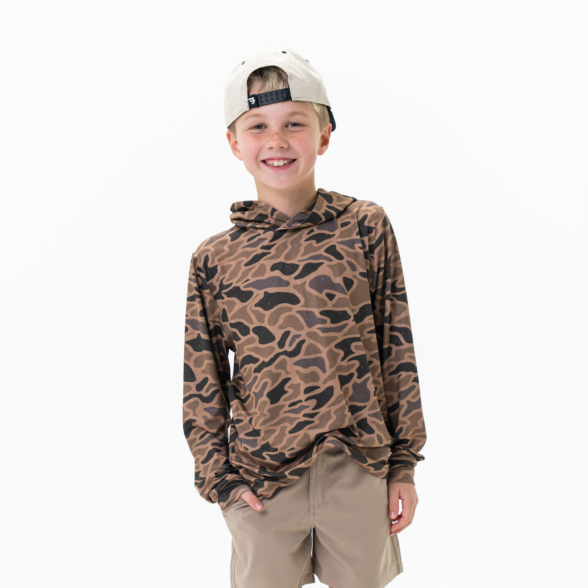 Youth Performance Hoodie - Gauge Camo