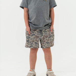 Youth Athletic Short - Classic Deer Camo