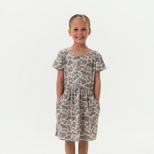 Youth Moxie Dress - Classic Deer Camo