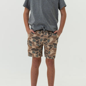 Youth Athletic Short - Pintail Camo