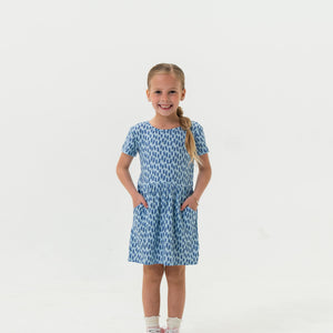 Youth Moxie Dress - Bluebonnet