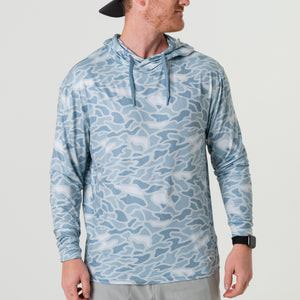 Performance Hoodie - Seaside Camo