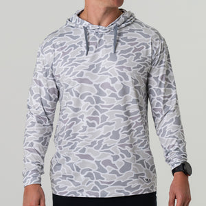 Performance Hoodie - White Camo