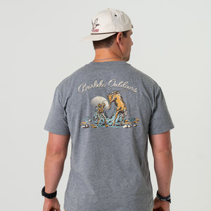 SS - Cowboy Up - Dark Heather Grey