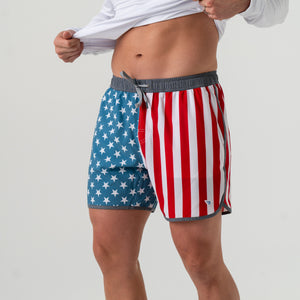 Swim Trunks - Throwback USA