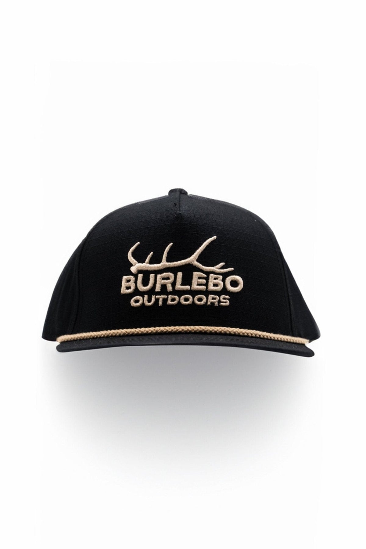 Cap - Elk Horn - Black - BURLEBO