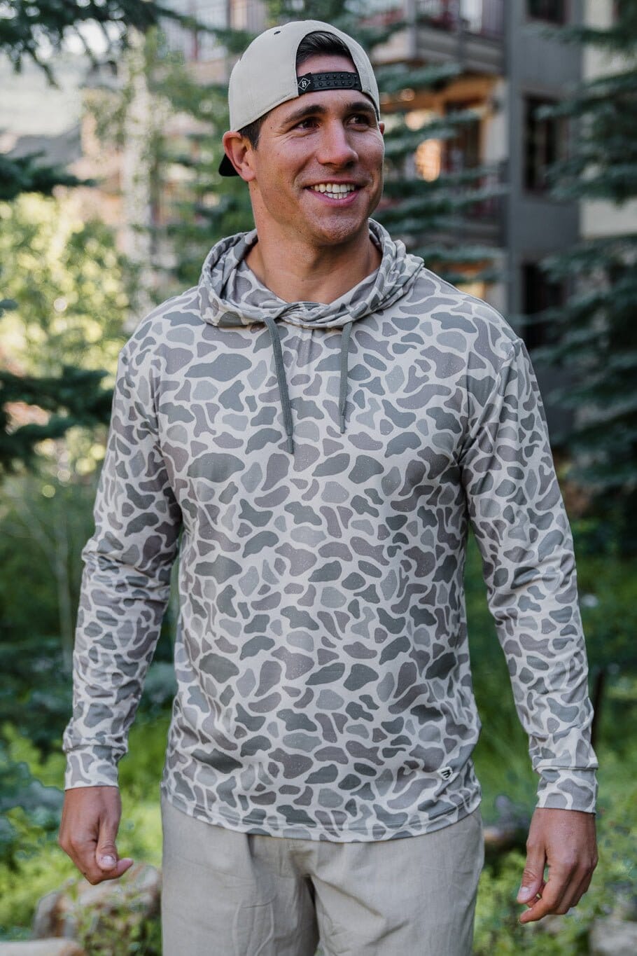 Performance Hoodie Classic Deer Camo BURLEBO