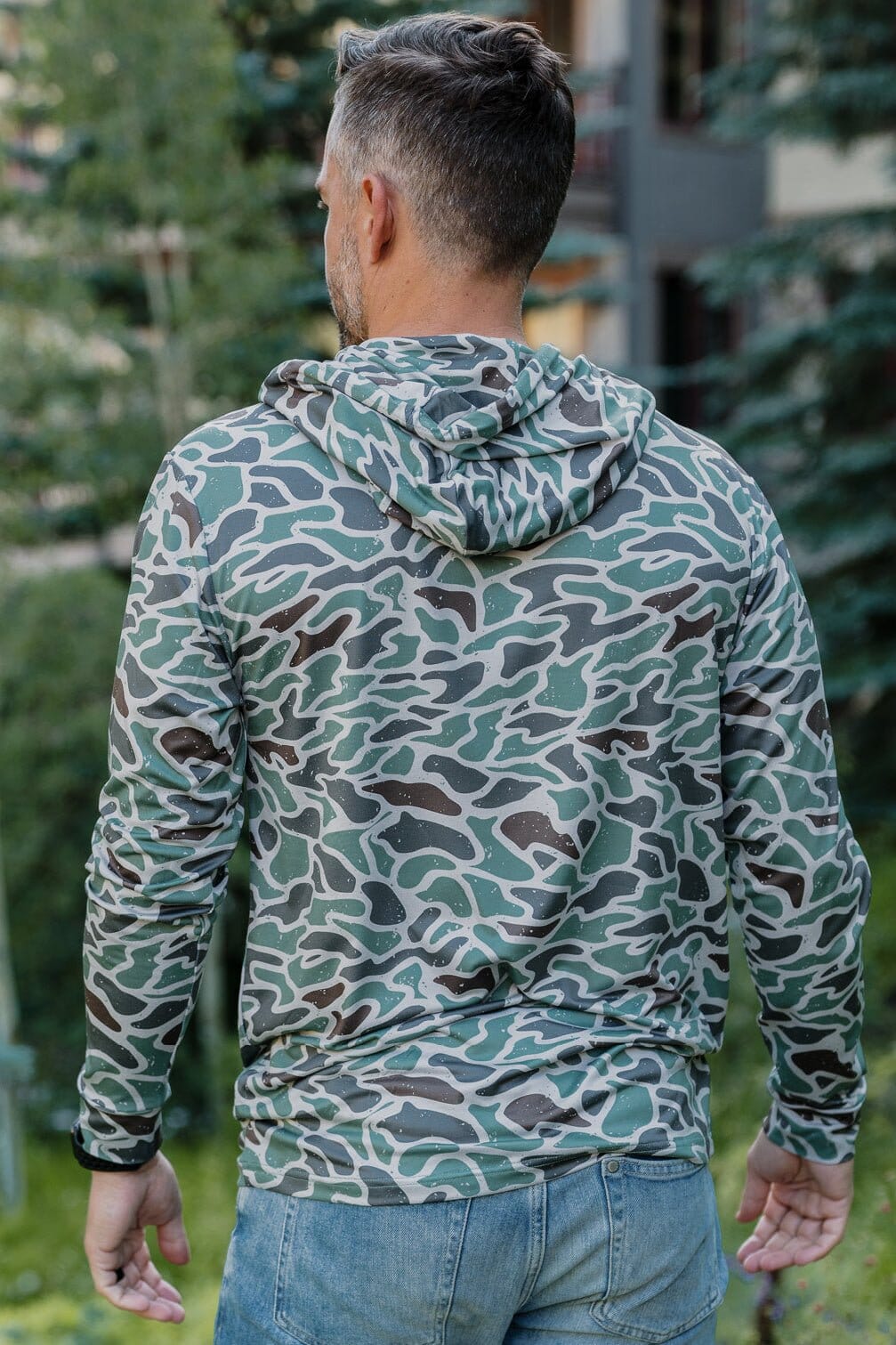 Duck hunting camo hoodie online