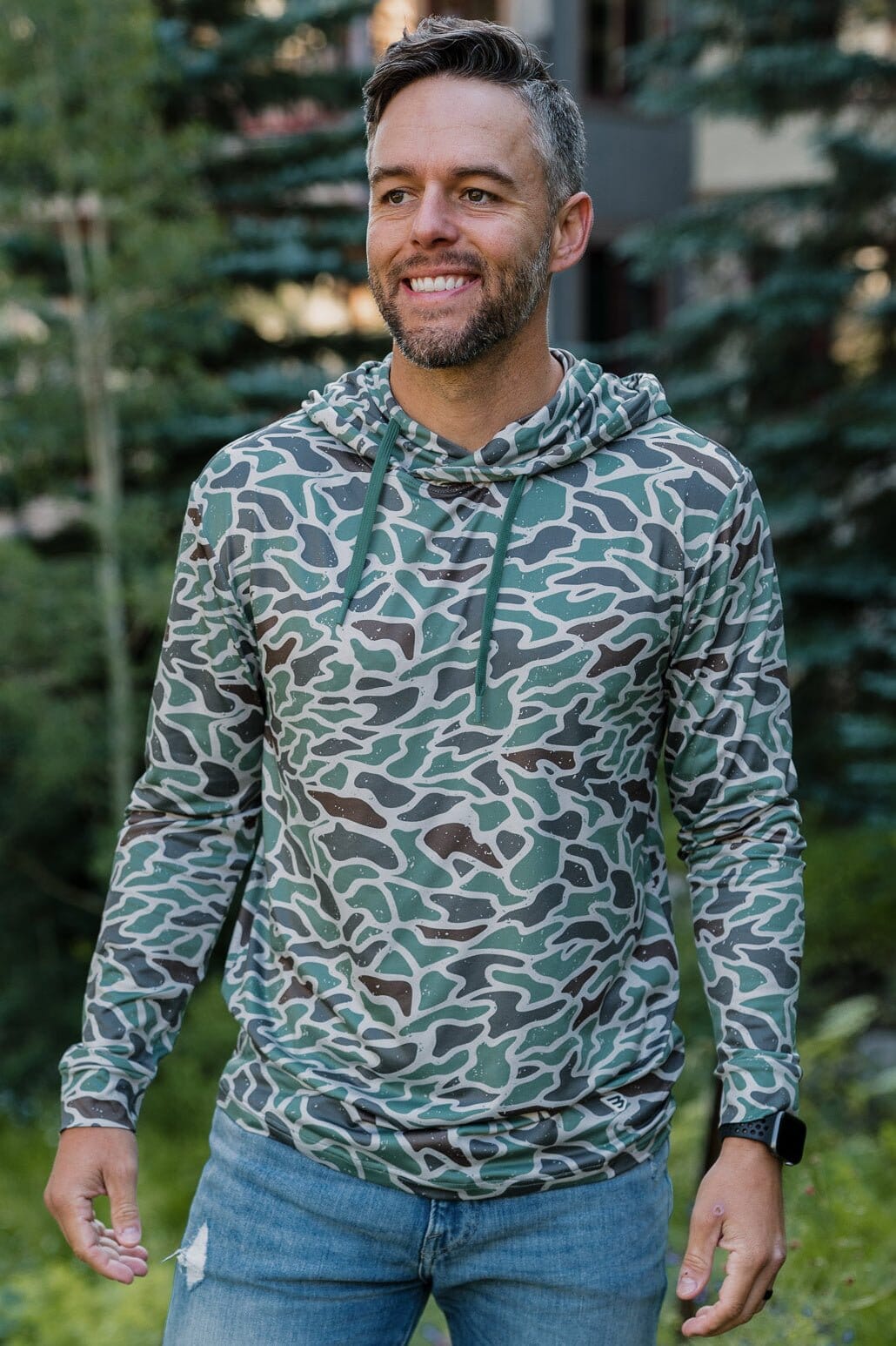 Performance Hoodie - Retro Duck Camo - BURLEBO