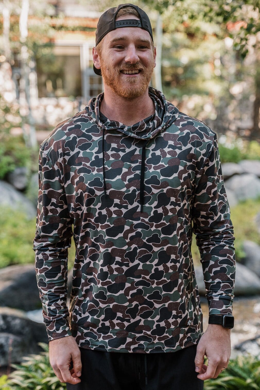 Performance Hoodie - Throwback Camo - BURLEBO