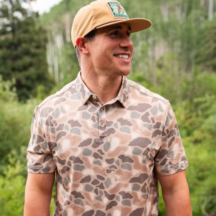 Performance Polo - Pintail Camo - BURLEBO