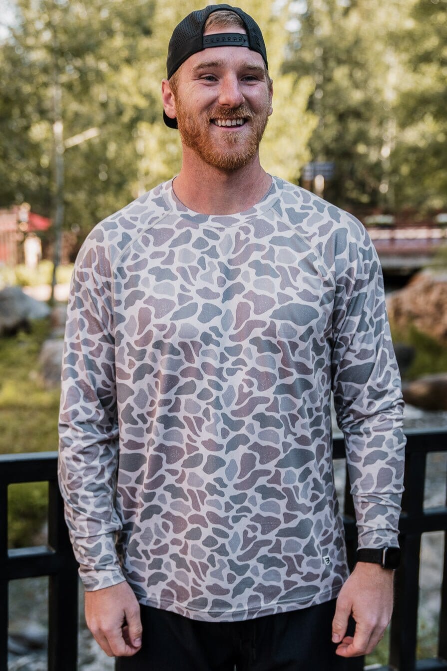 Performance Tee - LS - Classic Deer Camo - BURLEBO