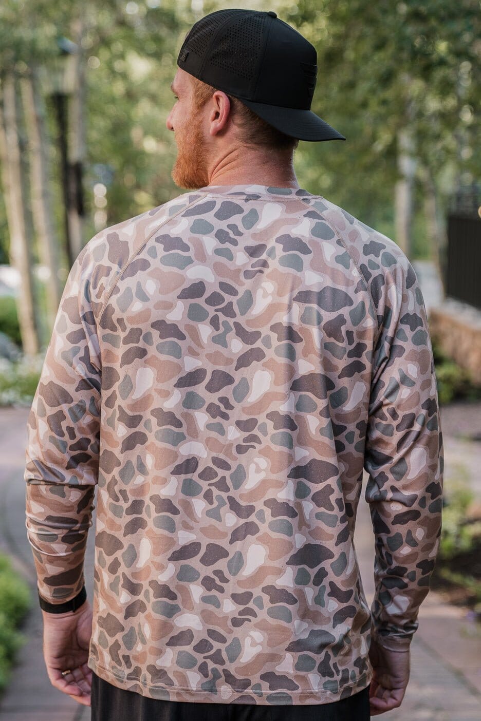 Performance Tee - LS - Pintail Camo - BURLEBO