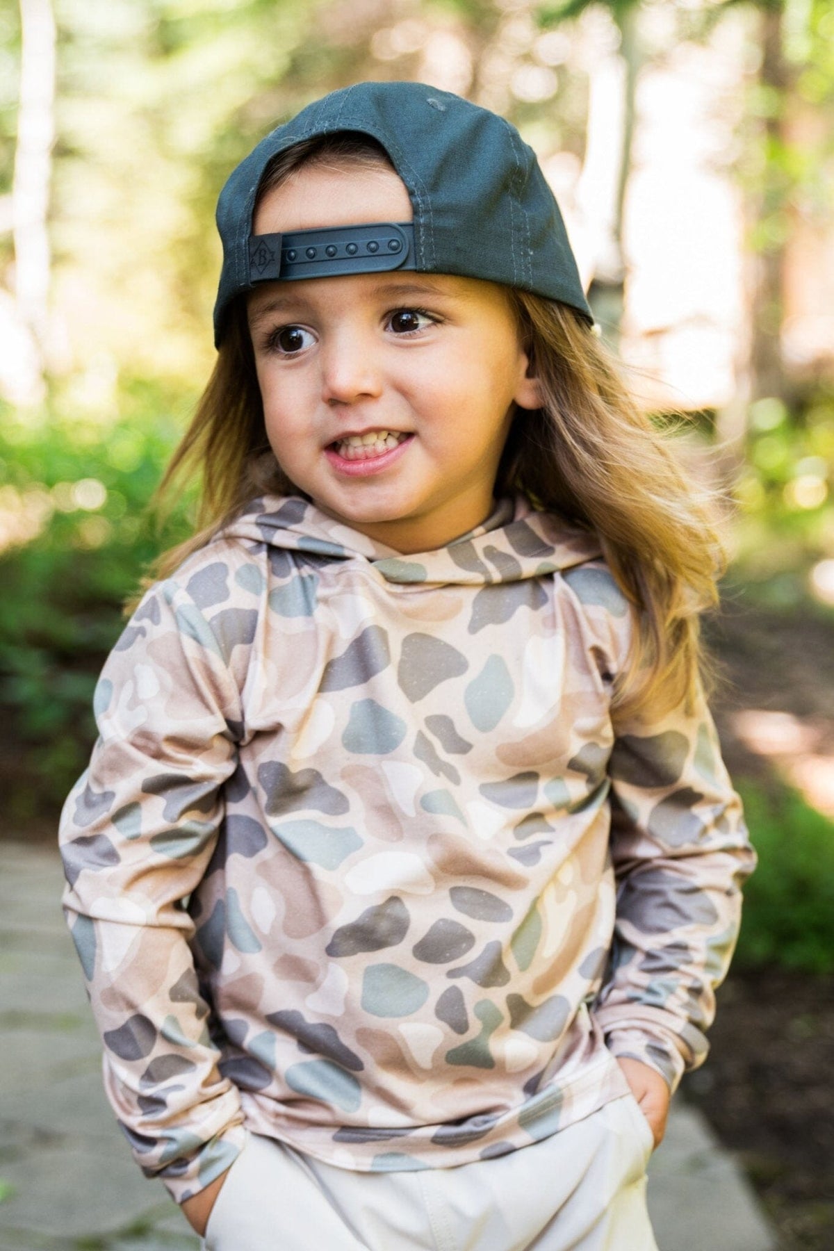 Youth Performance Hoodie - Pintail Camo - BURLEBO