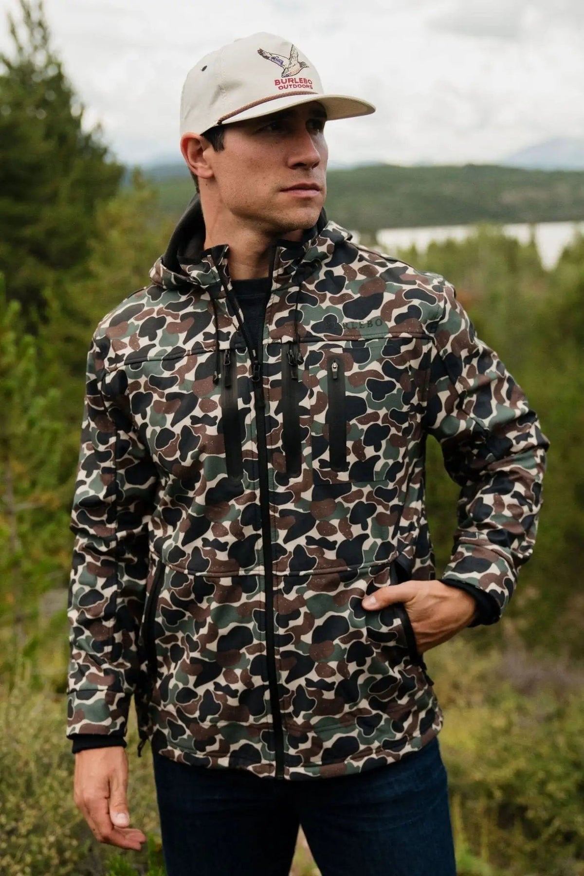 Challenger Jacket - Throwback Camo - BURLEBO