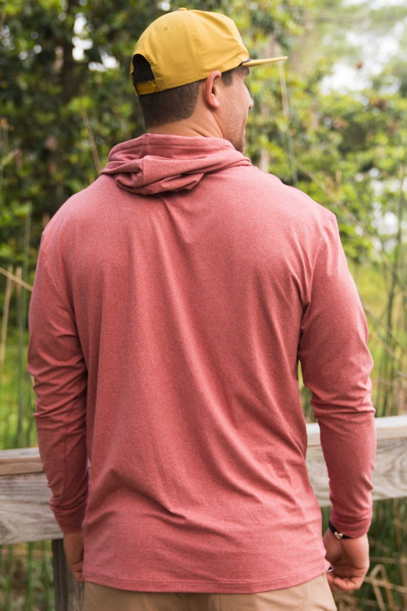 Brick red outlet hoodie