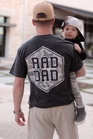 Rad Dad - Heather Black - BURLEBO