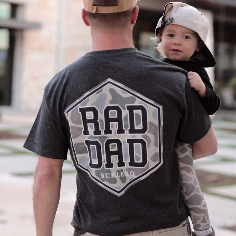 Rad Dad - Heather Black - BURLEBO