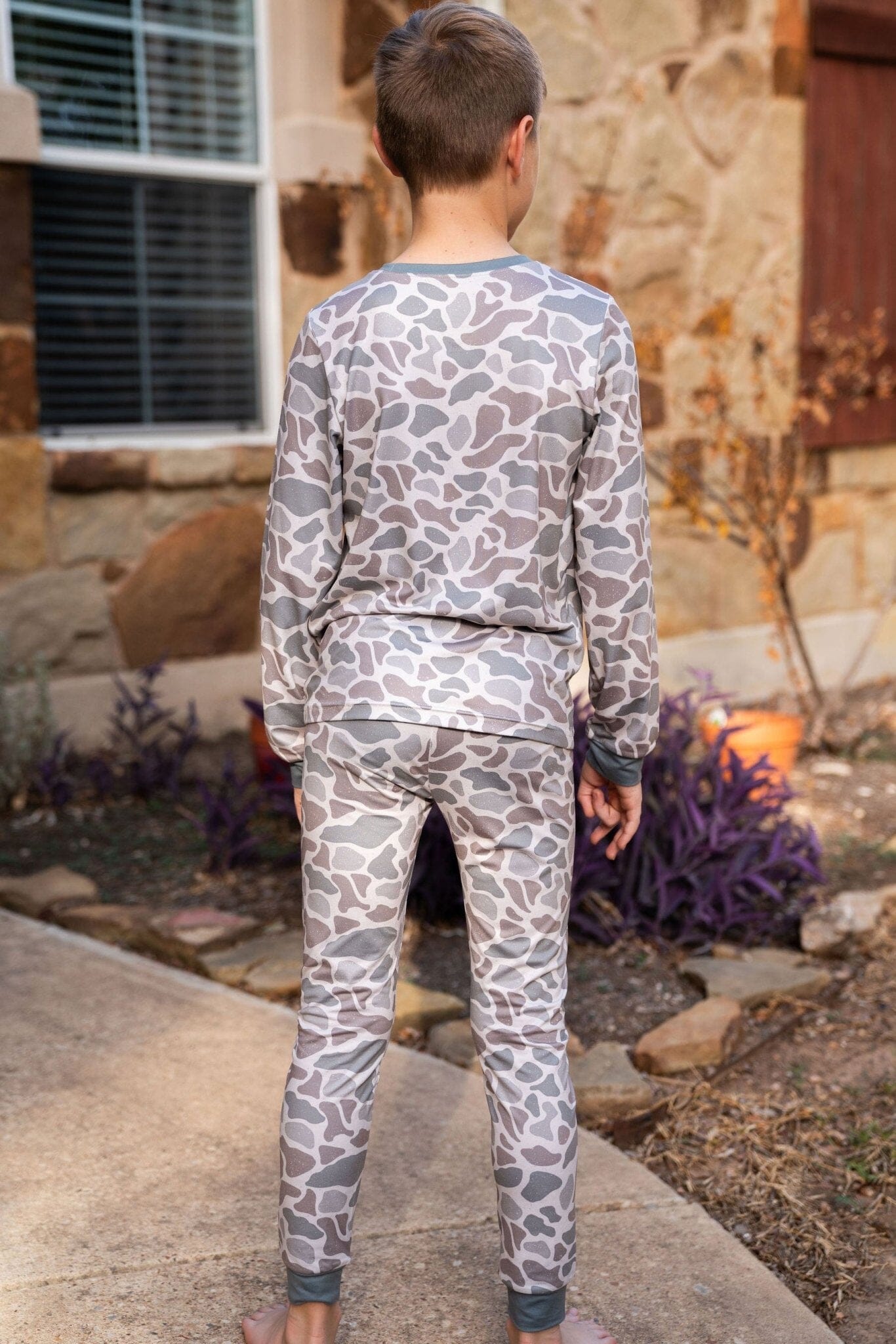 Girls camo online pjs